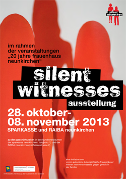 Bild: Cover Kampagne Silent Witnesses
